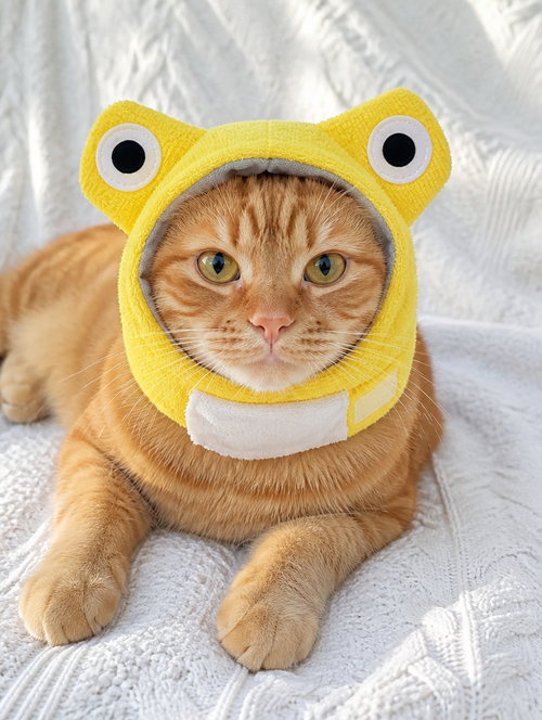 Frog Hat - Yellow