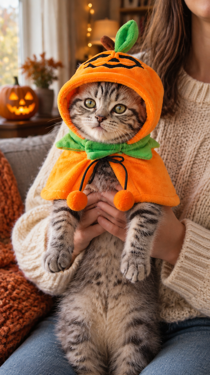 Pumpkin Cape & Hood
