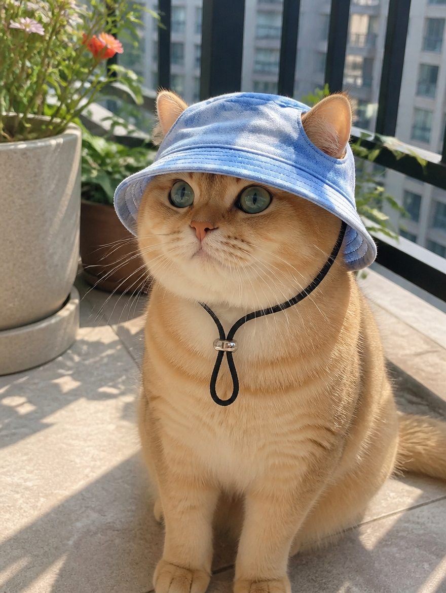 Bucket Hat - Tie-Dye Blue