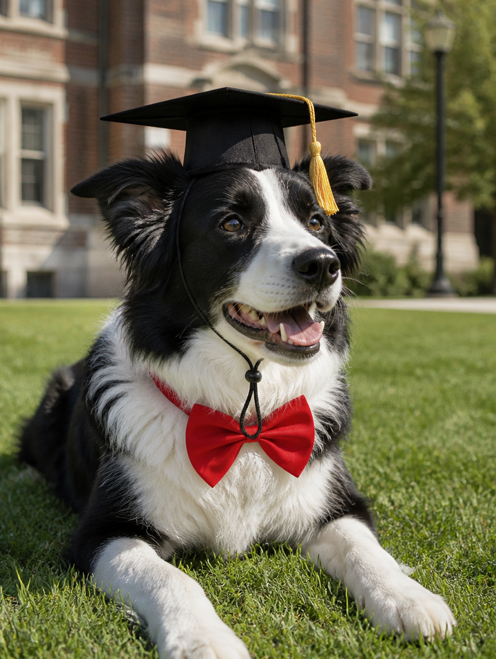 Graduation Cap & Bow Tie
