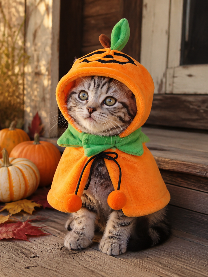 Pumpkin Cape & Hood