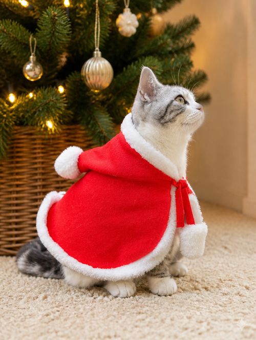 Santa Hooded Cape